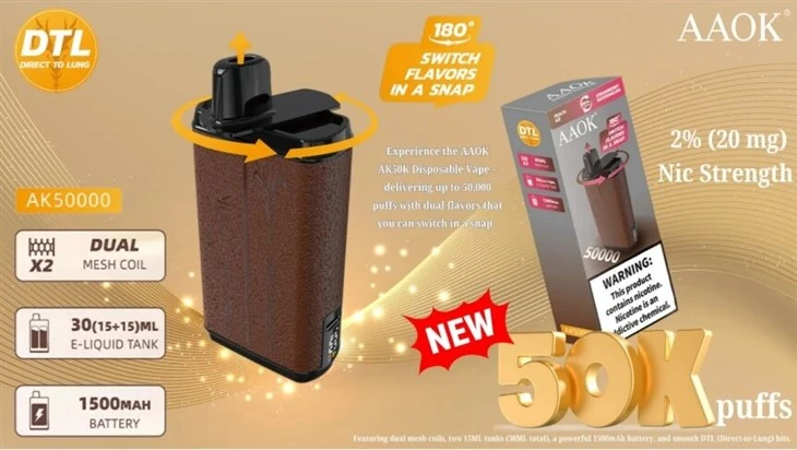 AAOK Ak 50000 Puff Vape