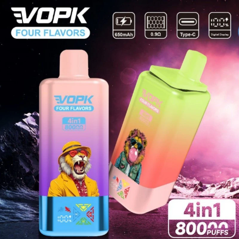 Vopk Four flavors 80000 puffs Vopk Four flavors 80000 puffs
