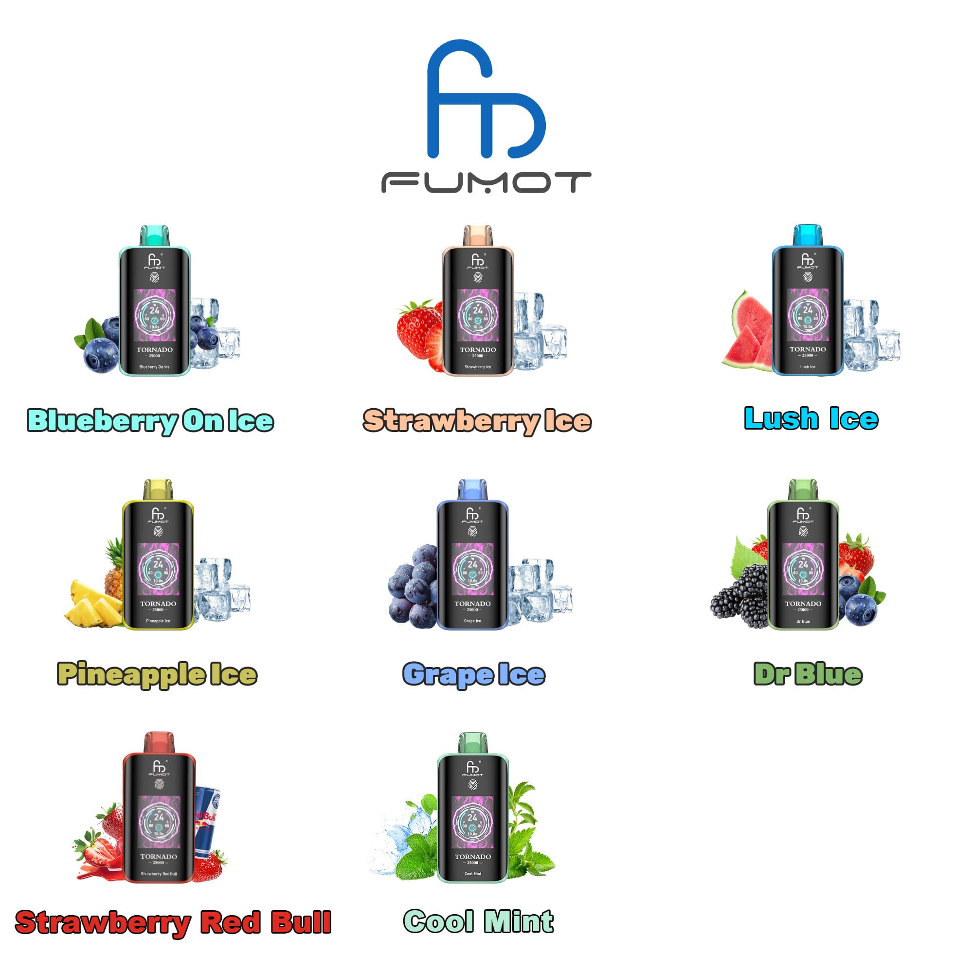 Fumot Tornado 25000 Puffs